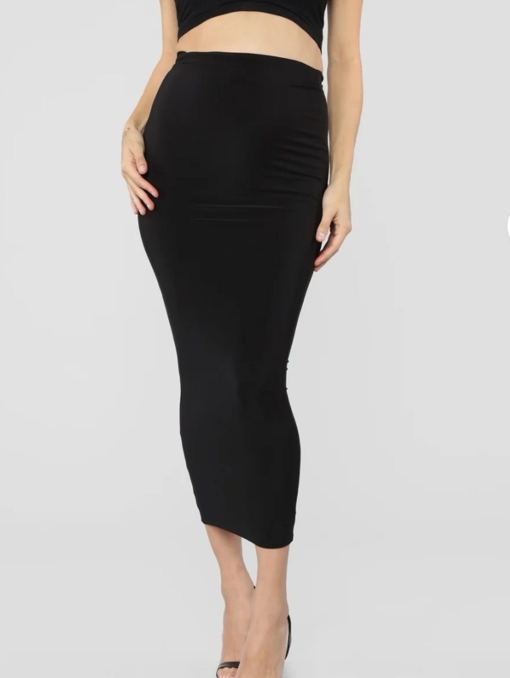 Fashion Nova Across the Universe Black Skirt